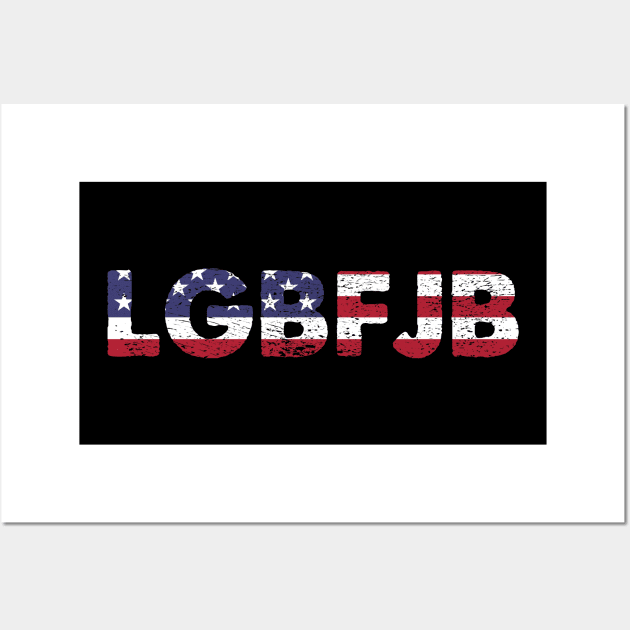 Proud Member Of The LGBFJB Community, LgbFjb, Conservative Anti Biden, funny Christmas Wall Art by Mosklis